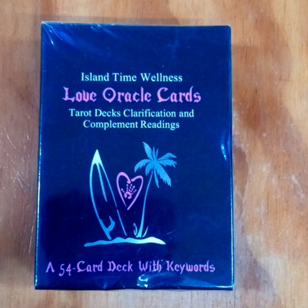ISLAND TIME WELLNESS LOVE ORACLE CARDS 54 PIECES